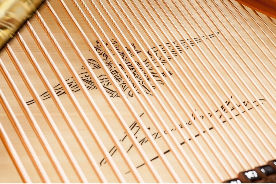 Bösendorfer vleugel uit 1906